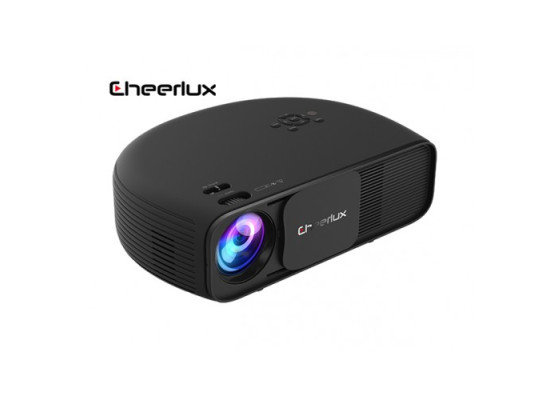 Cheerlux CL760 3200 Lumens Projector with Built-In TV Card