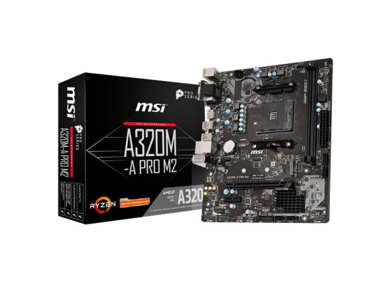 MSI A320M-A Pro M2 AMD Micro-ATX Motherboard
