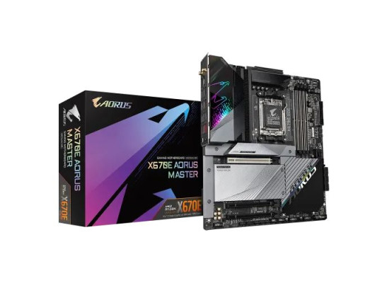 Gigabyte X670E AORUS MASTER DDR5 AMD AM5 E-ATX Motherboard