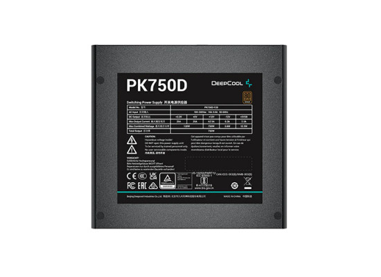 DeepCool PK650D 650 Watt 80 PLUS Bronze Power Supply