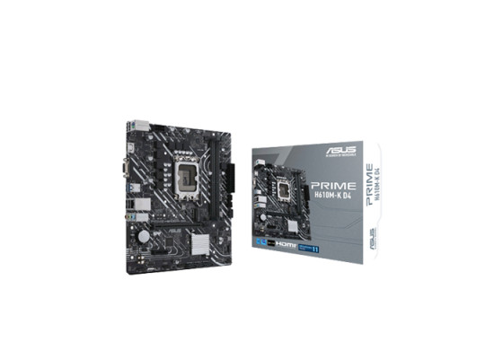 ASUS PRIME H610M-K D4 12th Gen Intel Motherboard