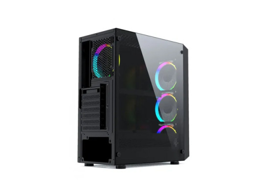 MaxGreen JX188-9 Mid-Tower RGB ATX Gaming Case