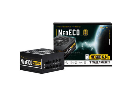 Antec NeoEco Gold 750W Modular Power Supply