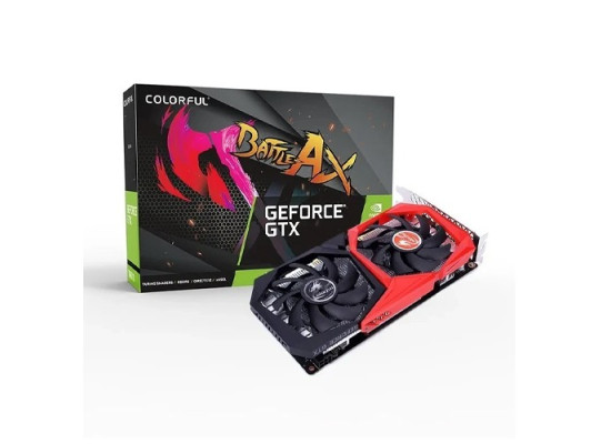 Colorful GeForce GTX 1650 NB 4GD6 V3-V GDDR6 Graphics Card