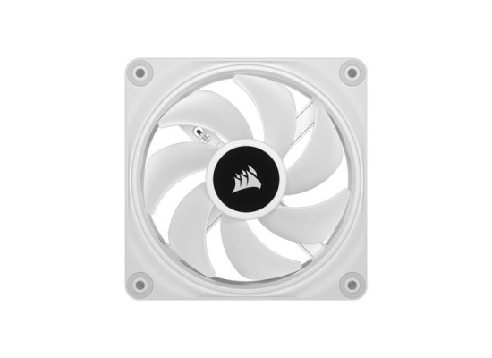 Corsair iCUE LINK QX120 RGB 3 in 1 120mm PWM White Case Fan Starter Kit with iCUE LINK System Hub