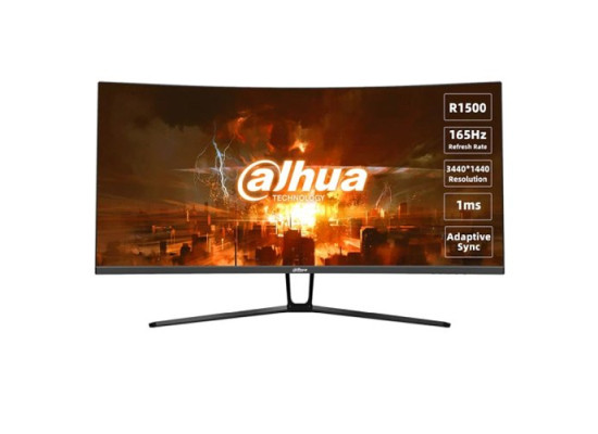 Dahua LM34-E330C 34 INCH UltraWide WQHD Gaming Curved Monitor