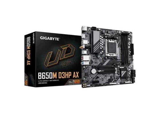 Gigabyte B650M D3HP AX AM5 AMD M-ATX Motherboard