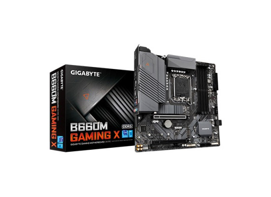 GIGABYTE B660M GAMING X DDR5 12th Gen Micro-ATX Motherboard