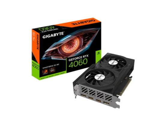 GIGABYTE GeForce RTX 4060 WINDFORCE OC 8G GDDR6 Graphics Card