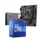 Intel 10th Gen Core i3 10100 Processor and MSI PRO H410M-B 10th Gen Micro-ATX Motherboard Combo
