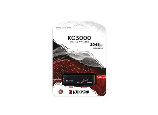 KINGSTON  KC3000 2TB PCIe 4.0 NVME SOLID STATE DRIVE 
