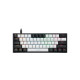 LEAVEN K620 White Wired Mechanical Keyboard