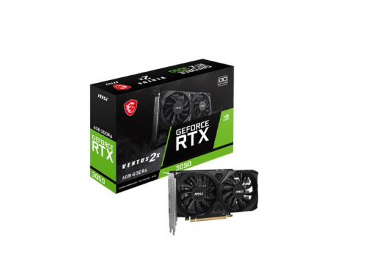 MSI GeForce RTX 3050 VENTUS 2X 6G OC GRAPHICS CARD