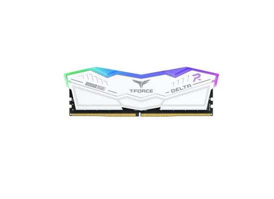 TEAM DELTA RGB WHITE 16GB DDR5 5600MHZ GAMING DESKTOP RAM
