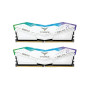 TEAM DELTA RGB WHITE 32GB (16X2) DDR5 5200MHZ GAMING DESKTOP RAM