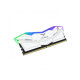 TEAM T-FORCE DELTA RGB 32GB (16GBX2) 6000MHZ DDR5 GAMING RAM WHITE