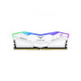 TEAM T-FORCE DELTA RGB 32GB (16GBX2) 6000MHZ DDR5 GAMING RAM WHITE