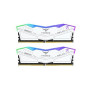 TEAMGROUP T-FORCE DELTA 48GB (24GBX2) 7600MHZ DDR5 RGB WHITE GAMING DESKTOP RAM