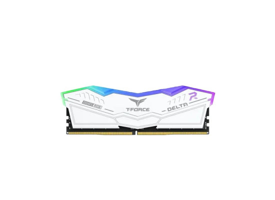 TEAMGROUP T-FORCE DELTA RGB DDR5 32GB (2X16GB) 7000MHZ WHITE DESKTOP RAM