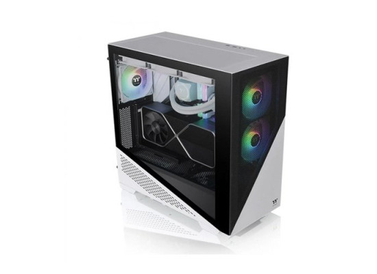 Thermaltake Divider 370 TG ARGB Snow Mid Tower Chassis