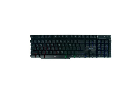 Xtreme XJOGOS KB72R Backlit Wired Black Keyboard with Bangla