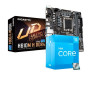 Intel 12th Gen Core i3-12100 Processor and Gigabyte H610M H DDR4 Motherboard Combo